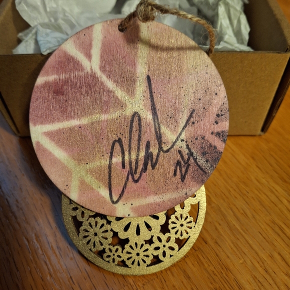 Handmade Mudcloth Ornaments New In Box - Picture 12 of 13